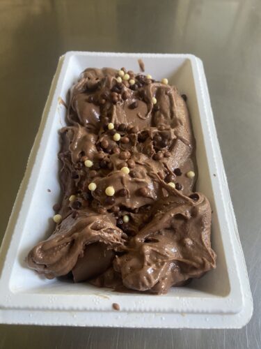 gelato gianduia pasta