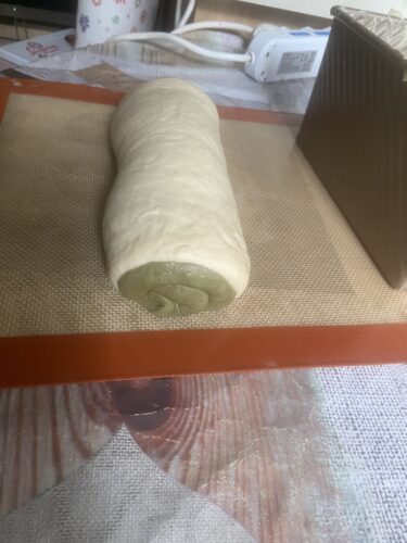 pane al the matcha rotolo