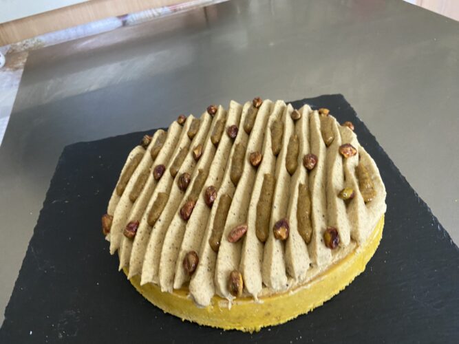 TART PISTACCHIO DALLA TESTA AI PIEDI