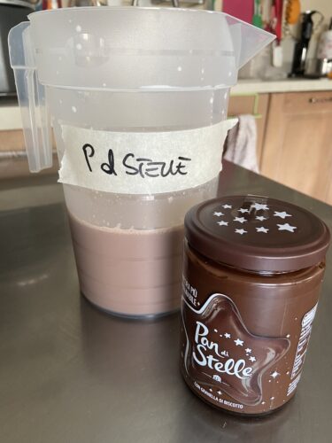 gelato pan di stelle miscela