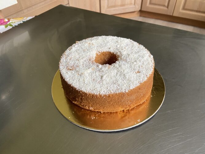 chiffon cake al cocco 5