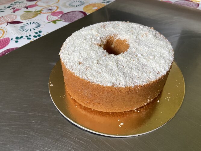 chiffon cake al cocco 2