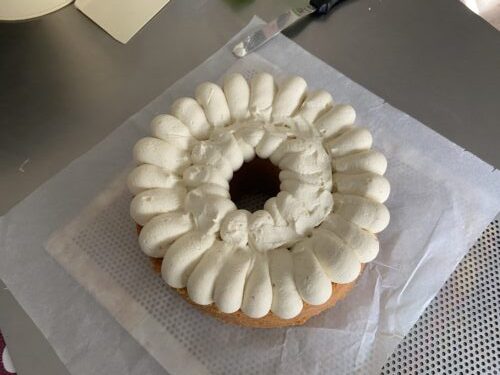 chiffon cake vaniglia