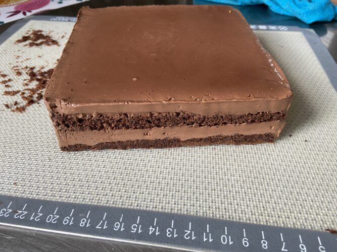 torta quadro cioccolato