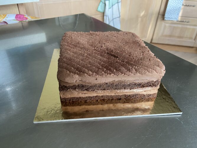 torta quadro cioccolato