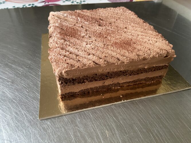 torta quadro cioccolato