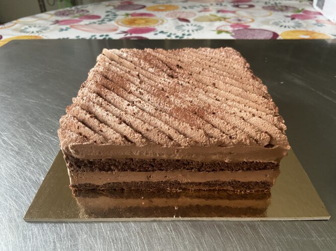 torta quadro cioccolato