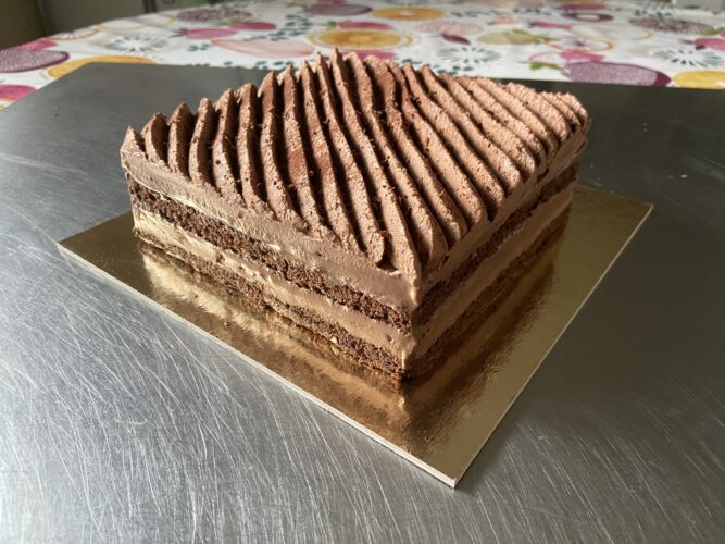 torta quadro cioccolato