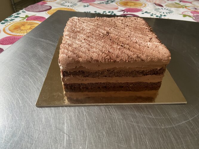 torta quadro cioccolato