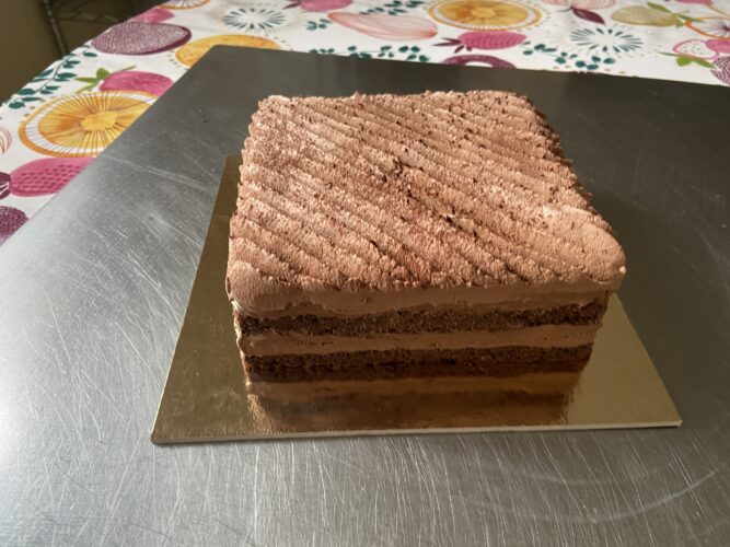 torta quadro cioccolato