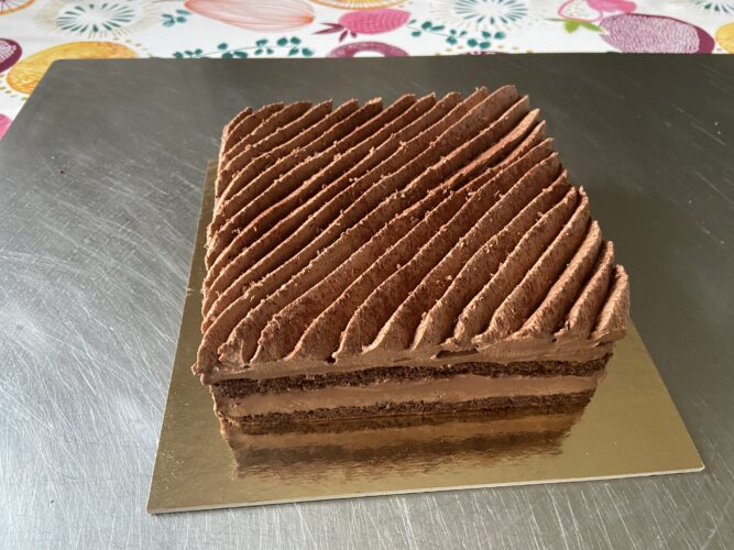 torta quadro cioccolato