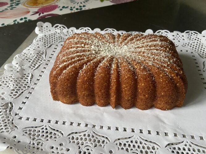 bundt cake cocco tapioca