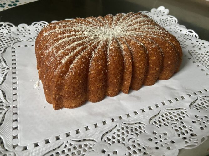 bundt cake cocco tapioca