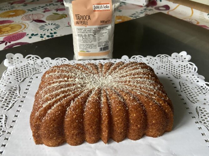 bundt cake cocco tapioca