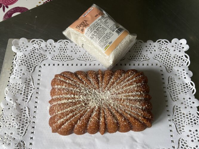 bundt cake cocco tapioca