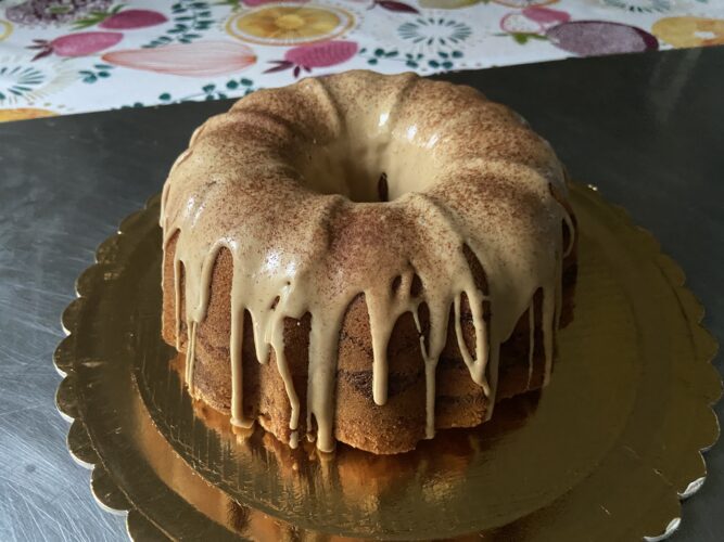 bundt variegato nocciola cannella