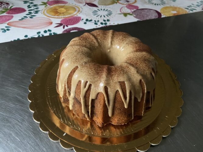 bundt variegato nocciola cannella