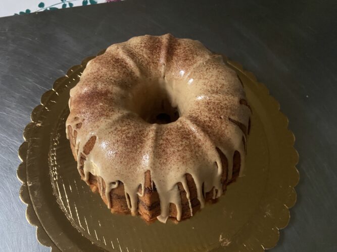 bundt variegato nocciola cannella