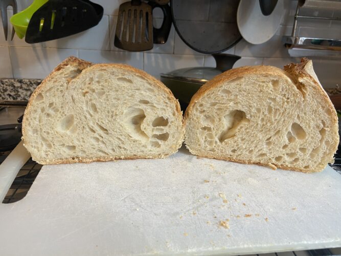 pane semola madre pentola