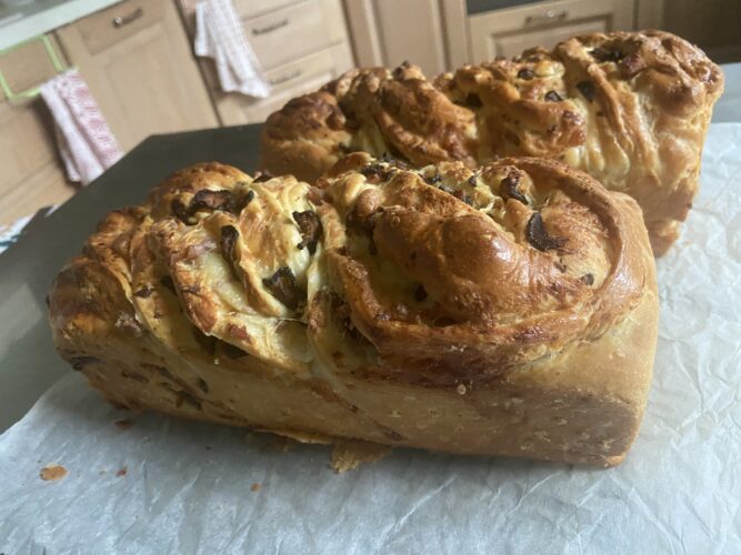 treccia salata panbrioche