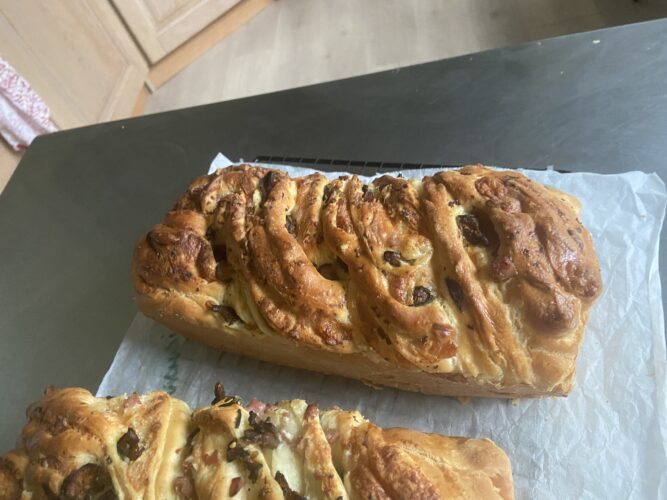 treccia salata panbrioche