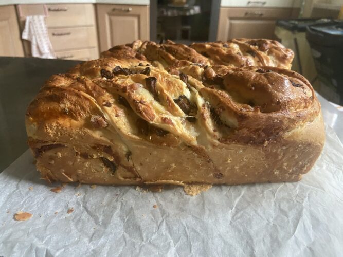 treccia salata panbrioche