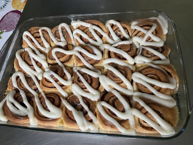 girelle alla cannella cinnamon roll