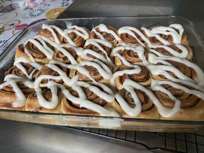 girelle alla cannella cinnamon roll