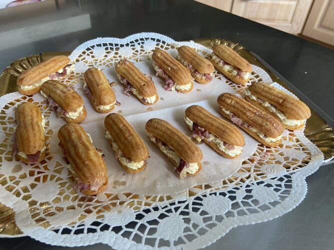 mini eclair zucca speck