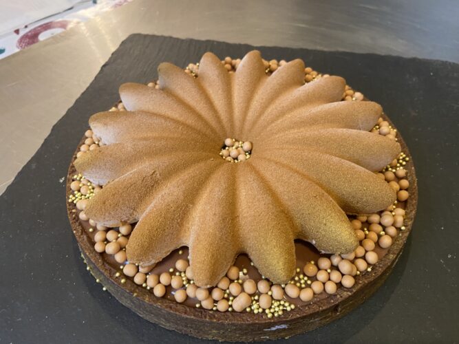 blossom tart nocciola caramello