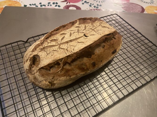 pane castagne noci uvetta madre