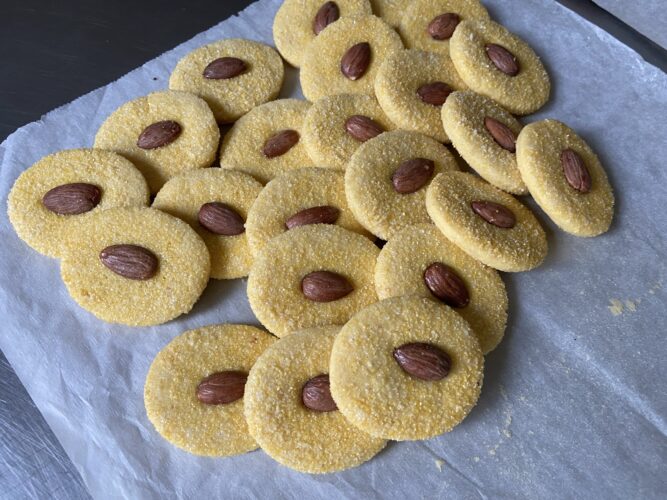 biscotti mais mandorle