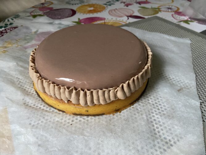 tart gianduia con avanzi