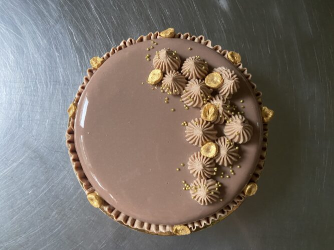 tart gianduia con avanzi