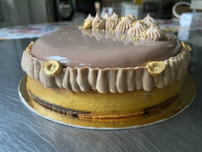 tart gianduia con avanzi