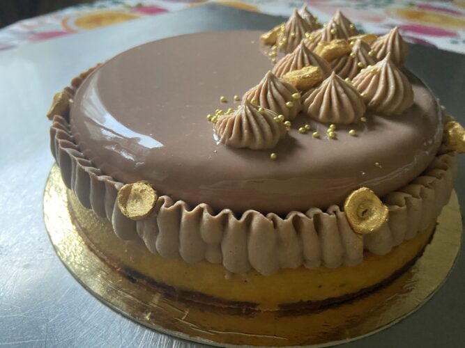 tart gianduia con avanzi