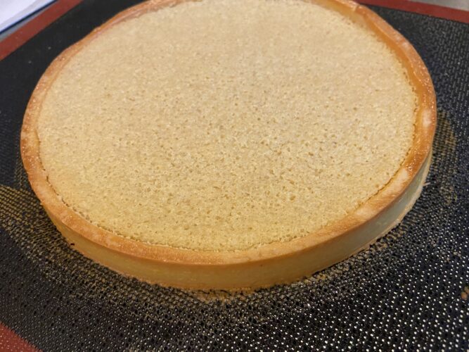 tart moderna pere mandorle vaniglia