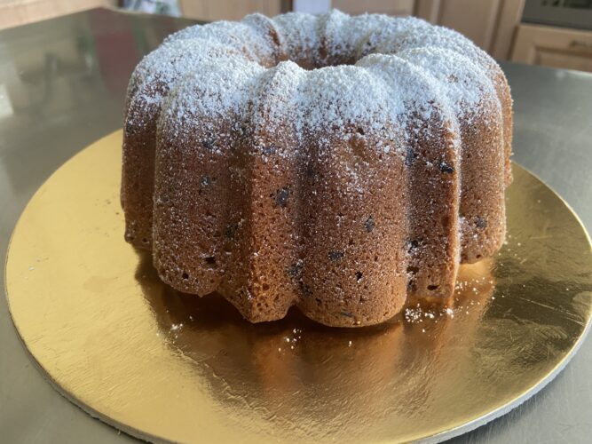 bundt cake pere cioccolato