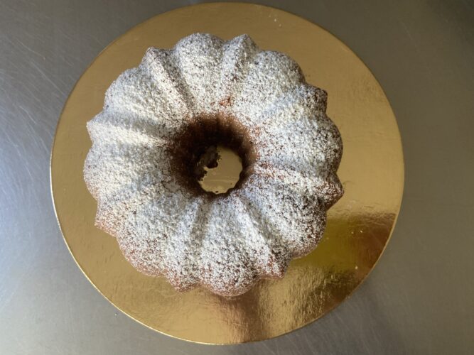 bundt cake pere cioccolato