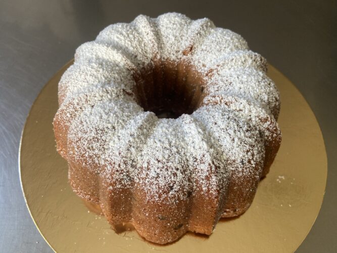 bundt cake pere cioccolato