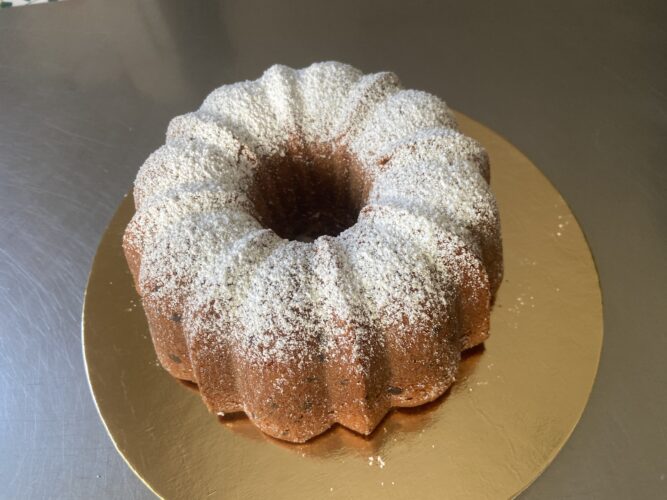 bundt cake pere cioccolato