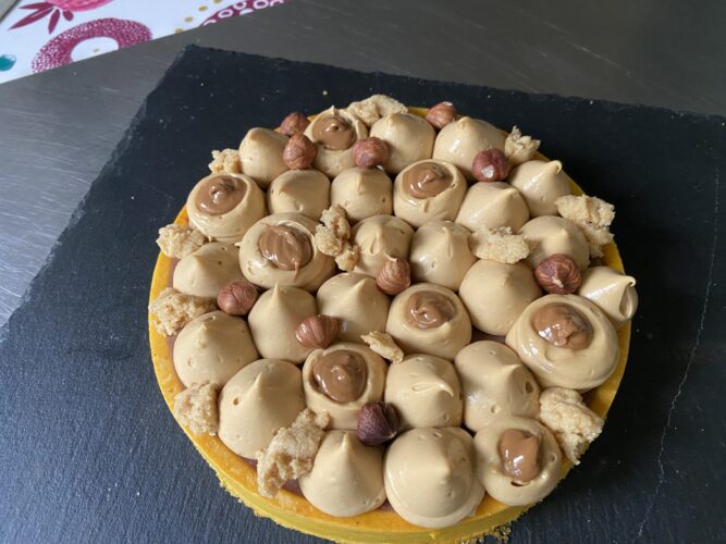 tart pralinato nocciola mon amour