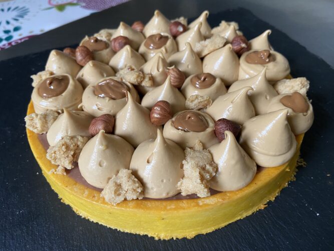 tart pralinato nocciola mon amour