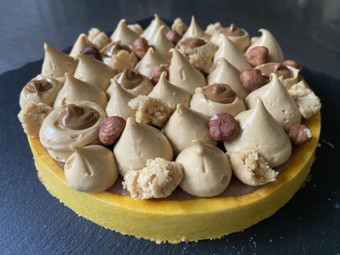 tart pralinato nocciola mon amour