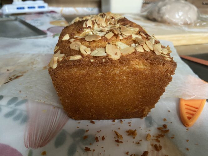 cake ultra soffice pere mandorle