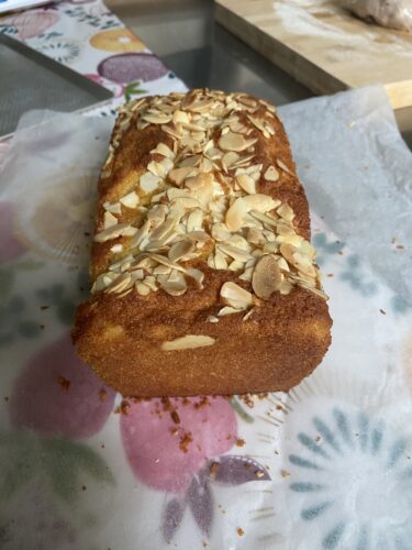 cake ultra soffice pere mandorle