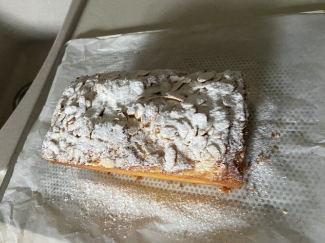 cake ultra soffice pere mandorle