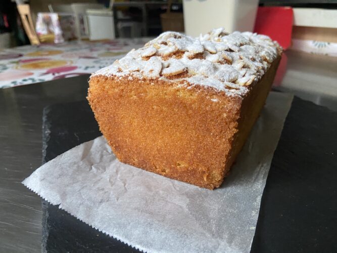 cake ultra soffice pere mandorle