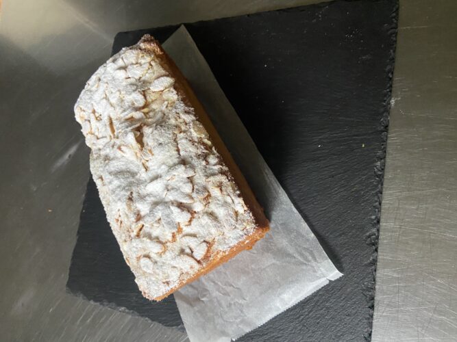 cake ultra soffice pere mandorle