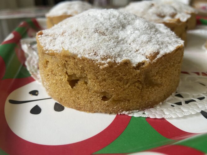 torta mele muscovado monoporzione